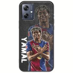 Football Stars - Lamine Yamal Motorola Moto G54 5G Black TPU (Μαύρη Σιλικόνη)