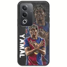 Football Stars - Lamine Yamal Oppo A80 5G Black TPU (Μαύρη Σιλικόνη)