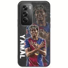 Football Stars - Lamine Yamal Oppo Reno 12 Pro 5G Black TPU (Μαύρη Σιλικόνη)