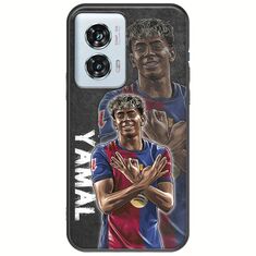 Football Stars - Lamine Yamal Motorola Edge 50 Fusion 5G Black TPU (Μαύρη Σιλικόνη)