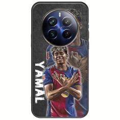 Football Stars - Lamine Yamal Realme 12+ 5G Black TPU (Μαύρη Σιλικόνη)