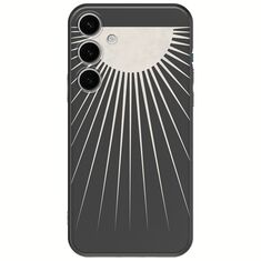 Minimal Moon Samsung Galaxy S24 FE 5G Black TPU (Μαύρη Σιλικόνη)