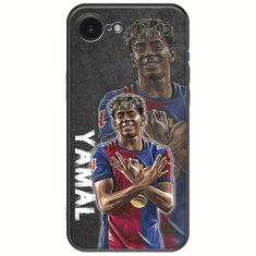 Football Stars - Lamine Yamal iPhone 16e Black TPU (Μαύρη Σιλικόνη)