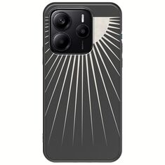 Minimal Moon Xiaomi Redmi Note 14 5G Black TPU (Μαύρη Σιλικόνη)