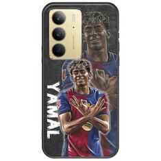 Football Stars - Lamine Yamal Realme C75 4G Black TPU (Μαύρη Σιλικόνη)