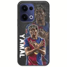 Football Stars - Lamine Yamal Oppo Reno 13 5G Black TPU (Μαύρη Σιλικόνη)
