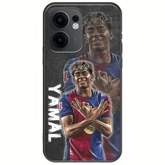 Football Stars - Lamine Yamal Oppo Reno 13 F 5G Black TPU (Μαύρη Σιλικόνη)