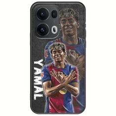 Football Stars - Lamine Yamal Oppo Reno 13 Pro 5G Black TPU (Μαύρη Σιλικόνη)