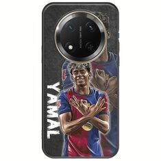 Football Stars - Lamine Yamal Honor Magic 7 Lite 5G Black TPU (Μαύρη Σιλικόνη)