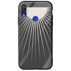 Minimal Moon Xiaomi Redmi Note 7 Groove TPU (Tempered Glass και TPU)