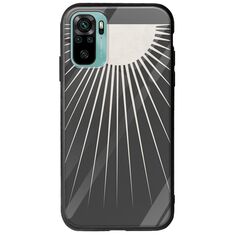 Minimal Moon Xiaomi Redmi Note 10 / 10s Groove TPU (Tempered Glass και TPU)