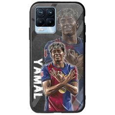 Football Stars - Lamine Yamal Realme 8 / 8 Pro Groove TPU (Tempered Glass και TPU)
