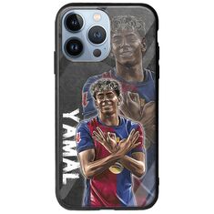 Football Stars - Lamine Yamal iPhone 13 Pro Groove TPU (Tempered Glass και TPU)