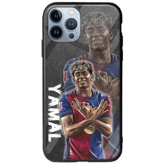 Football Stars - Lamine Yamal iPhone 12 Pro Groove TPU (Tempered Glass και TPU)