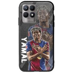 Football Stars - Lamine Yamal Realme 8i Groove TPU (Tempered Glass και TPU)
