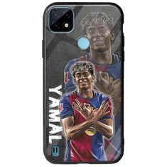 Football Stars - Lamine Yamal Realme C21Y / Realme C25Y Groove TPU (Tempered Glass και TPU)