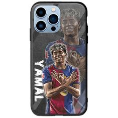 Football Stars - Lamine Yamal iPhone 14 Pro Max Groove TPU (Tempered Glass και TPU)