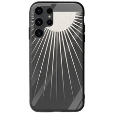 Minimal Moon Samsung Galaxy S23 Ultra 5G Groove TPU (Tempered Glass και TPU)