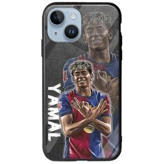 Football Stars - Lamine Yamal iPhone 15 Groove TPU (Tempered Glass και TPU)