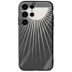 Minimal Moon Samsung Galaxy S24 Ultra 5G Groove TPU (Tempered Glass και TPU)