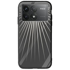 Minimal Moon Xiaomi Poco F6 Pro 5G Groove TPU (Tempered Glass και TPU)