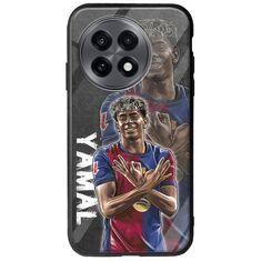 Football Stars - Lamine Yamal OnePlus 13R 5G Groove TPU (Tempered Glass και TPU)