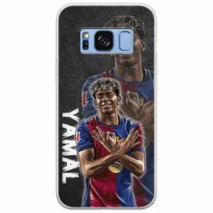 Football Stars - Lamine Yamal Samsung Galaxy S8 Plus Flexible TPU (Διάφανη Σιλικόνη)