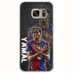 Football Stars - Lamine Yamal Samsung Galaxy S7 Edge Flexible TPU (Διάφανη Σιλικόνη)
