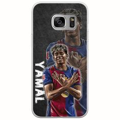 Football Stars - Lamine Yamal Samsung Galaxy S6 Flexible TPU (Διάφανη Σιλικόνη)