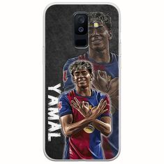 Football Stars - Lamine Yamal Samsung Galaxy A6 Plus 2018 Flexible TPU (Διάφανη Σιλικόνη)