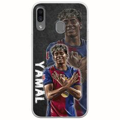 Football Stars - Lamine Yamal Samsung Galaxy A40 Flexible TPU (Διάφανη Σιλικόνη)