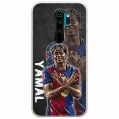 Football Stars - Lamine Yamal Xiaomi Redmi Note 8 Pro Flexible TPU (Διάφανη Σιλικόνη)