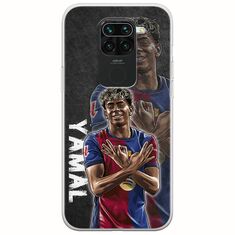 Football Stars - Lamine Yamal Xiaomi Redmi Note 9 Flexible TPU (Διάφανη Σιλικόνη)