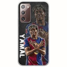 Football Stars - Lamine Yamal Samsung Galaxy Note 20 Flexible TPU (Διάφανη Σιλικόνη)