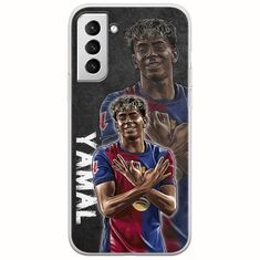 Football Stars - Lamine Yamal Samsung Galaxy S21 Plus Flexible TPU (Διάφανη Σιλικόνη)