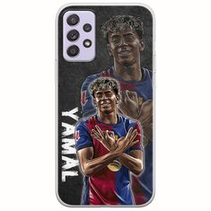 Football Stars - Lamine Yamal Samsung Galaxy A72 5G Flexible TPU (Διάφανη Σιλικόνη)