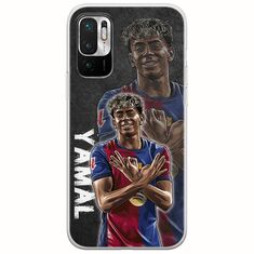 Football Stars - Lamine Yamal Xiaomi Redmi Note 10 5G Flexible TPU (Διάφανη Σιλικόνη)