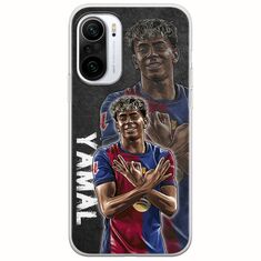 Football Stars - Lamine Yamal Xiaomi Poco F3 Flexible TPU (Διάφανη Σιλικόνη)