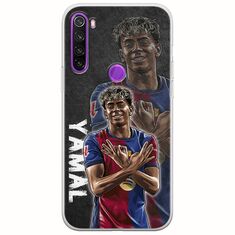 Football Stars - Lamine Yamal Xiaomi Redmi Note 8 2021 Flexible TPU (Διάφανη Σιλικόνη)