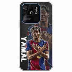 Football Stars - Lamine Yamal Xiaomi Redmi 10C Flexible TPU (Διάφανη Σιλικόνη)