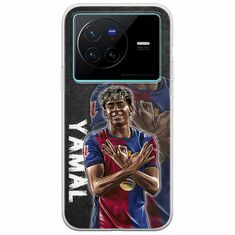 Football Stars - Lamine Yamal Vivo X80 Flexible TPU (Διάφανη Σιλικόνη)