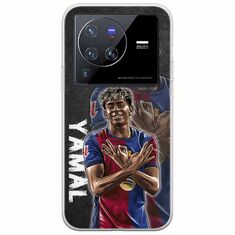 Football Stars - Lamine Yamal Vivo X80 Pro Flexible TPU (Διάφανη Σιλικόνη)
