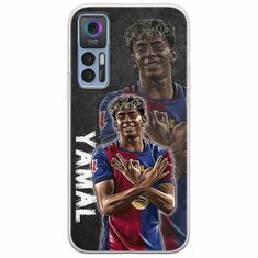 Football Stars - Lamine Yamal TCL 30 / 30 5G / 30+ Flexible TPU (Διάφανη Σιλικόνη)