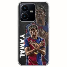Football Stars - Lamine Yamal Vivo Y22s Flexible TPU (Διάφανη Σιλικόνη)
