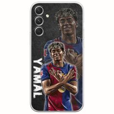 Football Stars - Lamine Yamal Samsung Galaxy A34 5G Flexible TPU (Διάφανη Σιλικόνη)