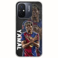 Football Stars - Lamine Yamal Xiaomi Redmi 12C Flexible TPU (Διάφανη Σιλικόνη)