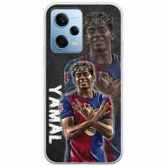 Football Stars - Lamine Yamal Xiaomi Redmi Note 12 4G Flexible TPU (Διάφανη Σιλικόνη)