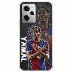 Football Stars - Lamine Yamal Xiaomi Redmi Note 12 Pro 5G Flexible TPU (Διάφανη Σιλικόνη)