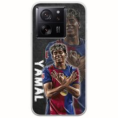 Football Stars - Lamine Yamal Xiaomi 13T 5G Flexible TPU (Διάφανη Σιλικόνη)