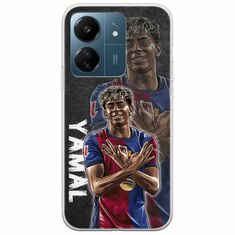 Football Stars - Lamine Yamal Xiaomi Redmi 13C Flexible TPU (Διάφανη Σιλικόνη)